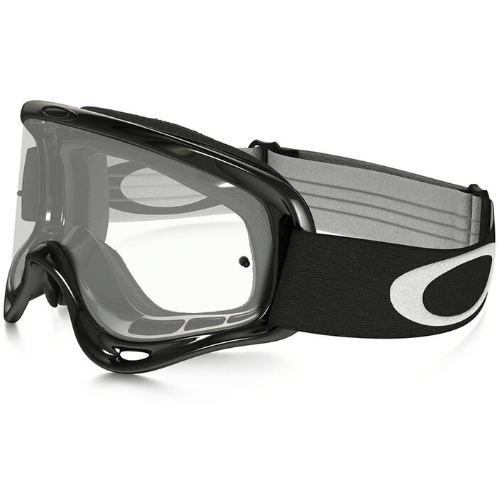Oakley OAKLEY O Frame MX Sand Goggle Jet Black Dark Grey + Clear Lens