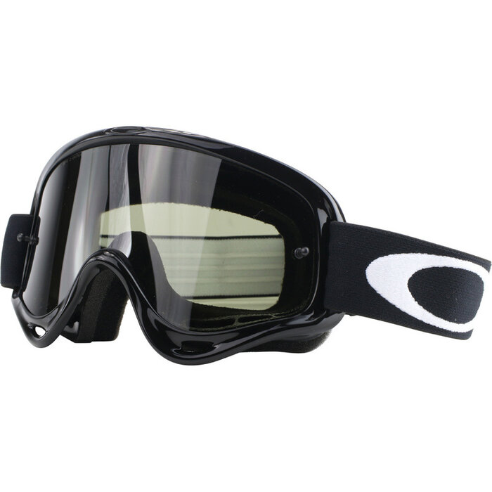 Oakley OAKLEY XS O Frame MX Sand Goggle Jet Black Dark Grey + Clear Lens