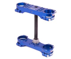 X-trig Gabelbrücke ROCS tech blau für KTM SX65 Bj. 12-23 / Husqvarna TC65 Bj. 17-23 / GasGas MX65 Bj. 22-23