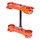 Gabelbrücke ROCS tech orange für KTM SX65 Bj. 12-23 / Husqvarna TC65 Bj. 17-23 / GasGas MX65 Bj. 22-23