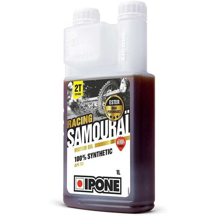 Ipone 2T Samourai Racing Motoröl Vollsynthetik Erdbeere