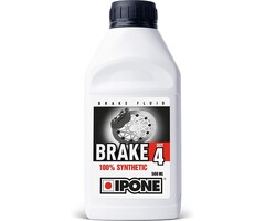 Ipone Brems - und Kupplungsflüssigkeit – Dot 4 – Vollsynthetisch
