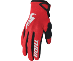 Thor Sector Offroad Handschuhe rot weiss