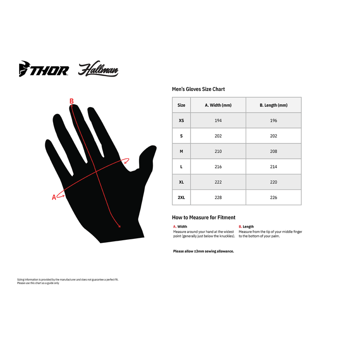 Thor Spectrum Winter Handschuhe rot