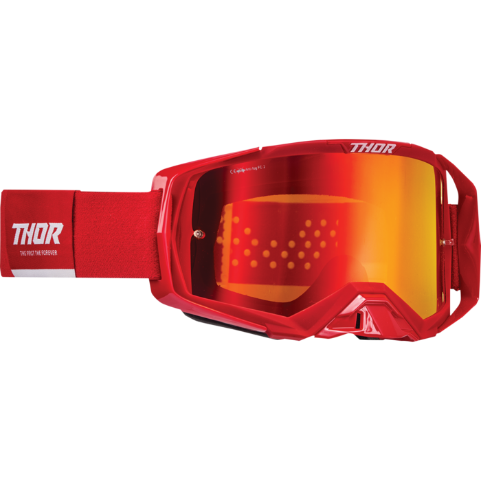 Thor Activate MX Enduro Brille rot weiss