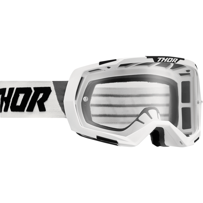 Thor Regiment MX Enduro Brille weiss schwarz