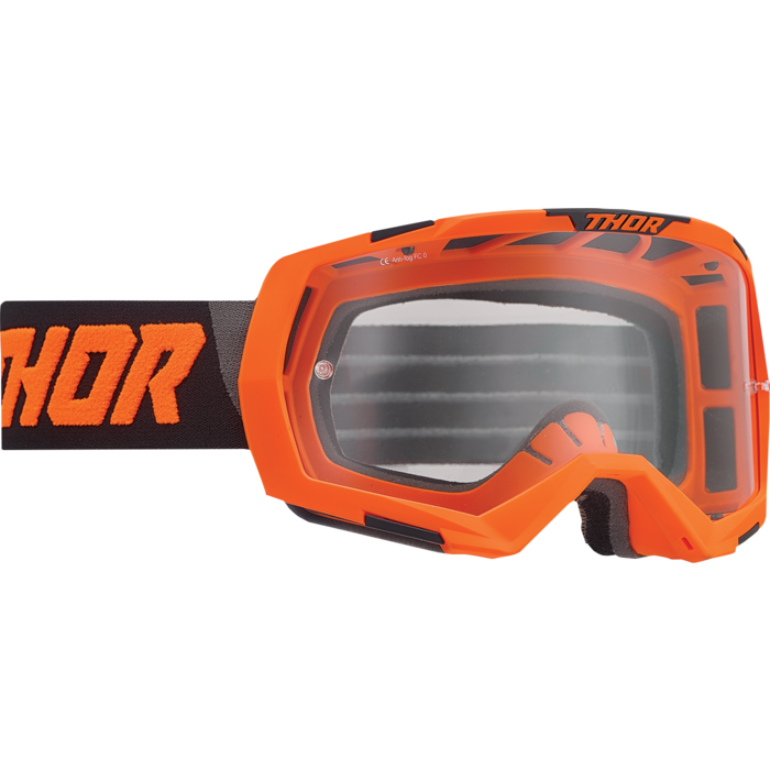 Thor Regiment MX Enduro Brille orange schwarz
