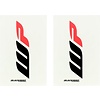Blackbird Stickerset Gabel Aufkleber Fork Decal WP weiss transparent