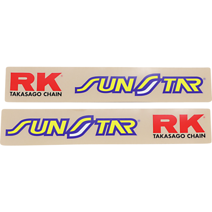 Factory Effex Stickerset Schwingen Aufkleber Decal Sunstar RK