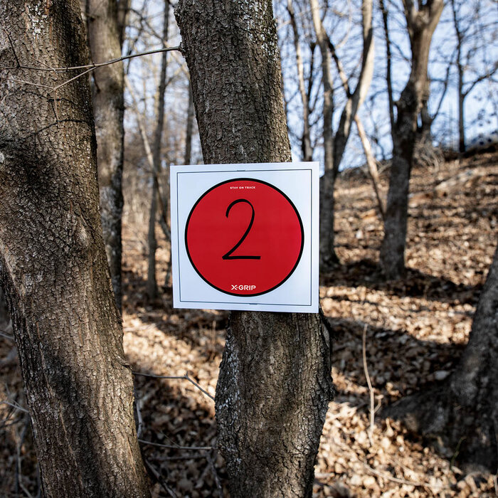 X-Grip Streckenmarkierung rot