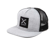 X-Grip Kappe Flat Cap V3 grau