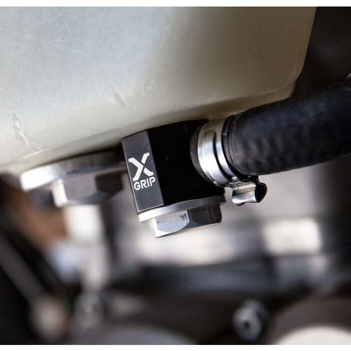X-Grip Kraftstofftank Anschluss rot für KTM Husqvarna GasGas