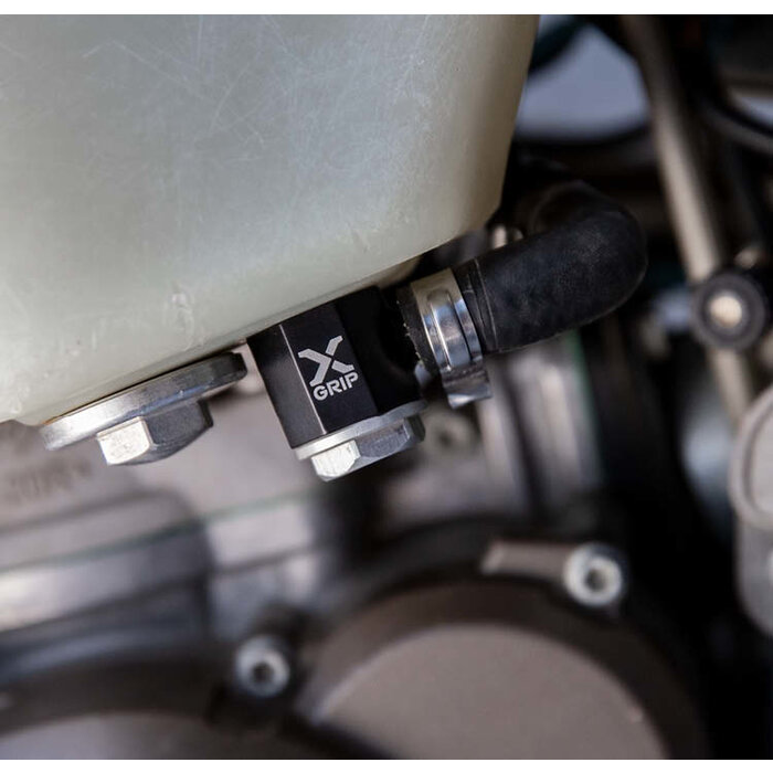 X-Grip Kraftstofftank Anschluss schwarz für KTM Husqvarna GasGas