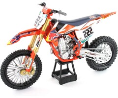 New Ray KTM Racing Team 450 SX-F Antonio Cairoli #222 Motorcycle Model 1:10
