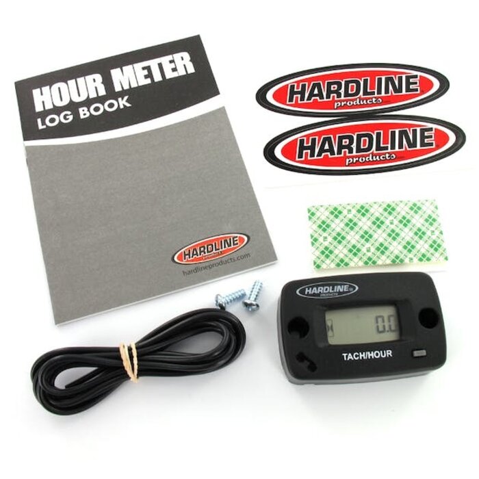 Hardline Drehzahlmesser Betriebsstundenzähler mit Logbuch
