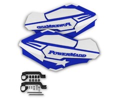 Powermadd Sentinel Handschützer Kit blau weiss