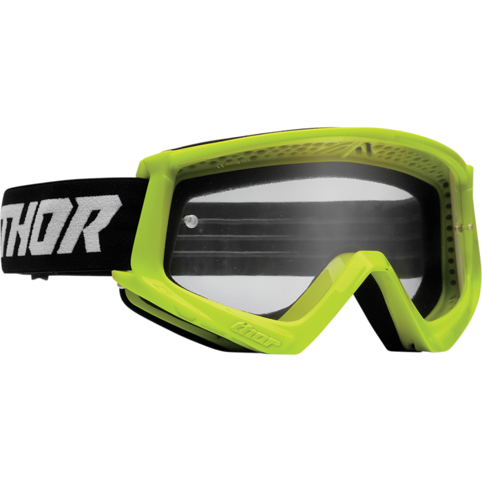 Thor MX Brille Combat Racer Schutzbrille grün