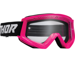 Thor MX Brille Combat Racer Schutzbrille pink