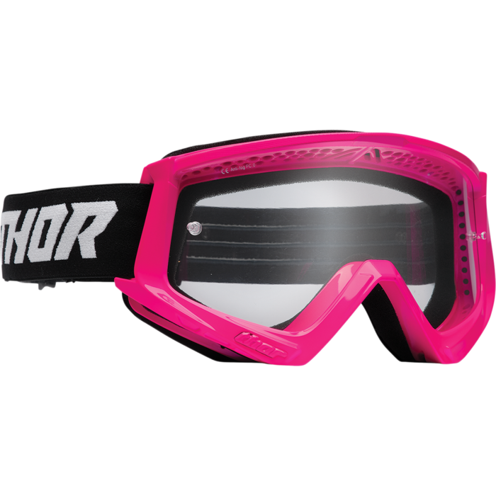Thor MX Brille Combat Racer Schutzbrille pink