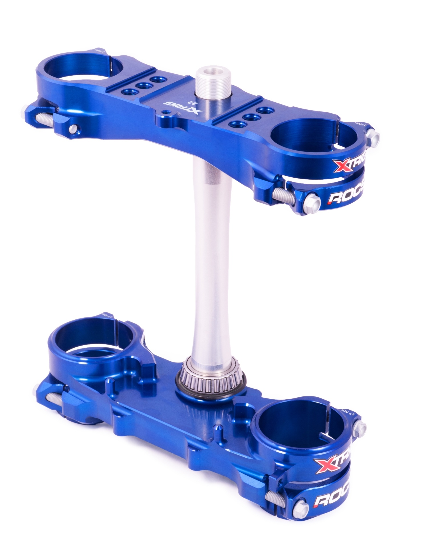 X-trig Gabelbrücken - Kit ROCS Offset 22 M12 für Yamaha YZ250F / YZ450F / Fantic XXF250