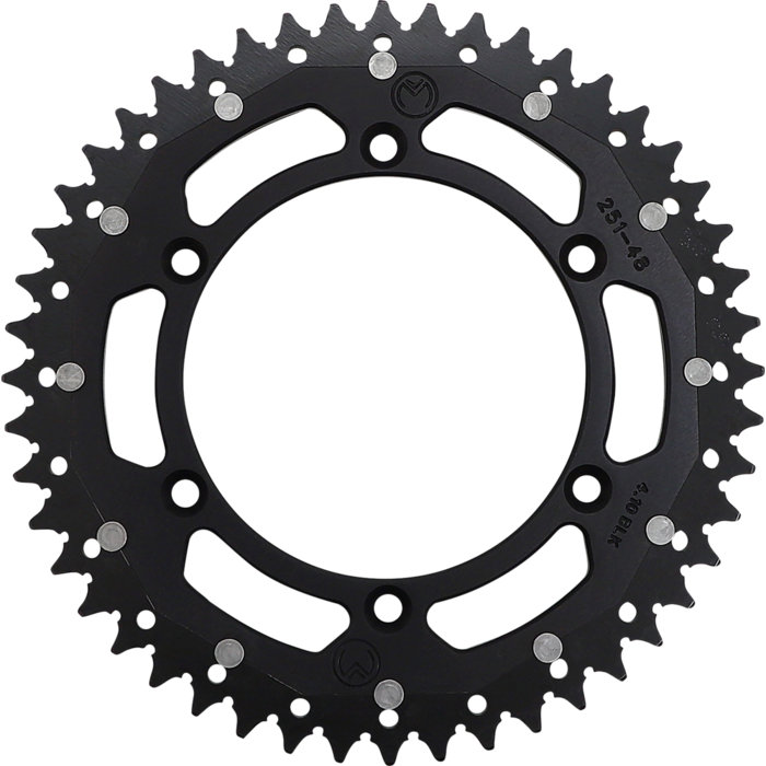 Moose Racing Kettenrad Aluminium Dual für Yamaha YZ125 / YZ250 / YZ250F / YZ450F - Fantic XX125 / XX250 /XXF250 / XXF450