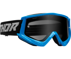 Thor MX Brille Combat Sand Schutzbrille Racer blau