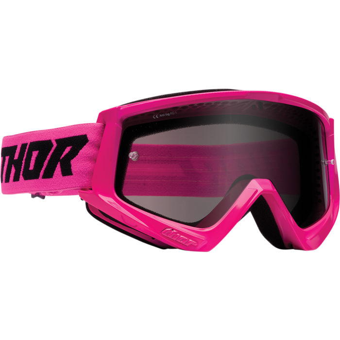 Thor MX Brille Combat Sand Schutzbrille Racer pink - pink