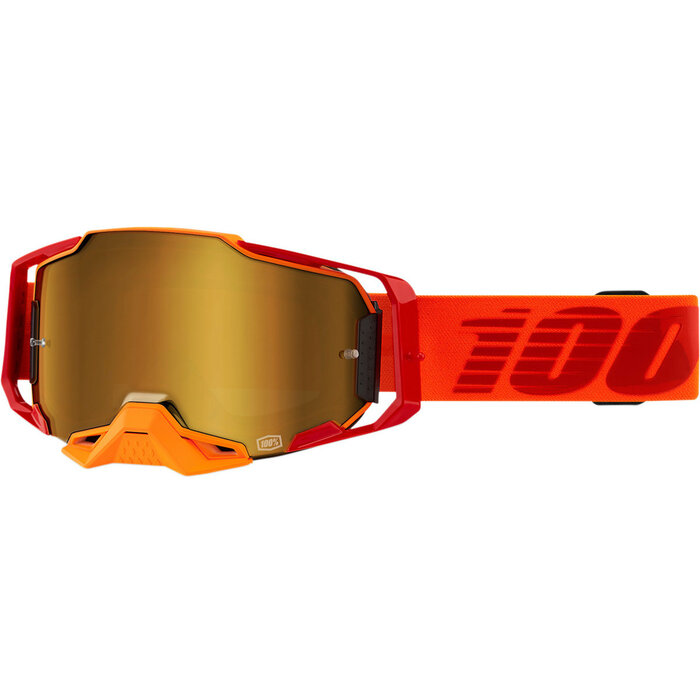 100 % Armega MX Enduro Anti Fog Brille Litkit rot