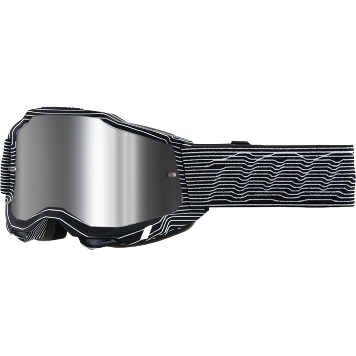 100 % Accuri 2 MX Enduro Brille Silo schwarz weiss