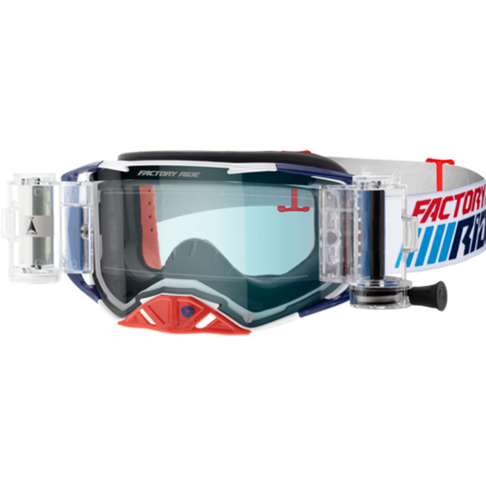 FXR Factory Ride Roll Off MX Motocross Brille Patriot