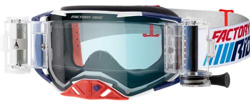 FXR Factory Ride Roll Off MX Motocross Brille Patriot