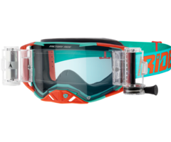 FXR Factory Ride Roll Off MX Motocross Brille Pepper mint