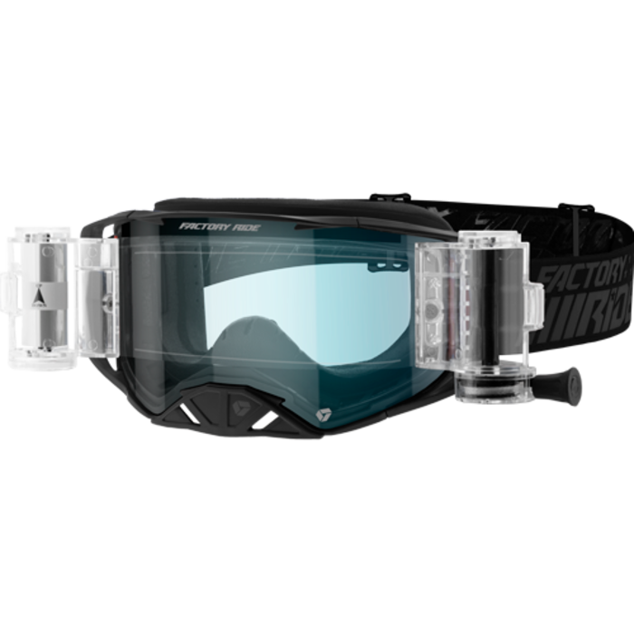 FXR Factory Ride Roll Off MX Motocross Brille Obsidian