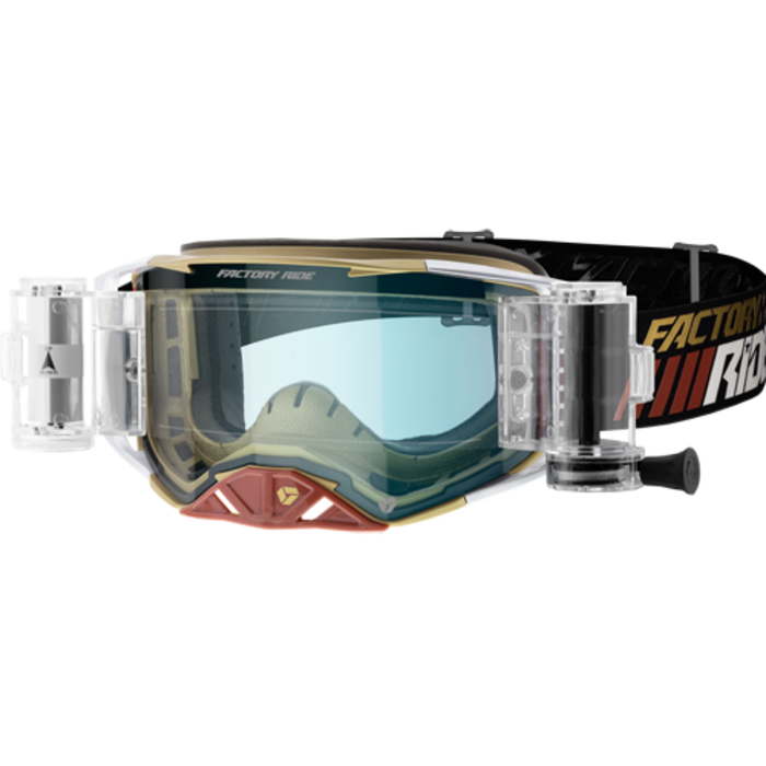 FXR Factory Ride Roll Off MX Motocross Brille Elite