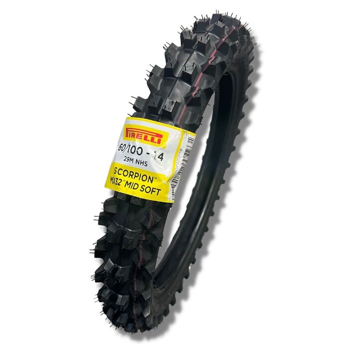 Pirelli Reifen Scorpion MX32 MID Soft Vorderradreifen 60/100-14 29M TT NHS