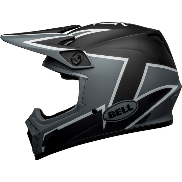 Bell MX-9 MIPS Twitch Helm Matte Black/Gray/White