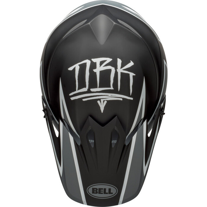 Bell MX-9 MIPS Twitch Helm Matte Black/Gray/White