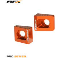 RFX RFX Pro Hinterachseinstellblöcke (Orange) - KTM 65
