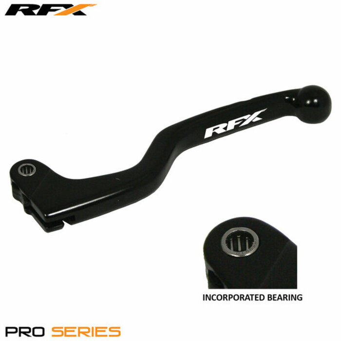 RFX RFX Race Kupplungshebel (Schwarz/Schwarzer Einsteller) Trials Braktec 6 mm