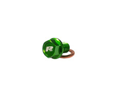 RFX RFX Pro Magnetische Ablassschraube (Grün) [M8 x 16 mm x 1,5] - Kawasaki KXF250/450