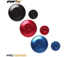 RFX RFX Pro Satz Zündungseinstellstopfen (Blau) - Yamaha YZF25/YZF450