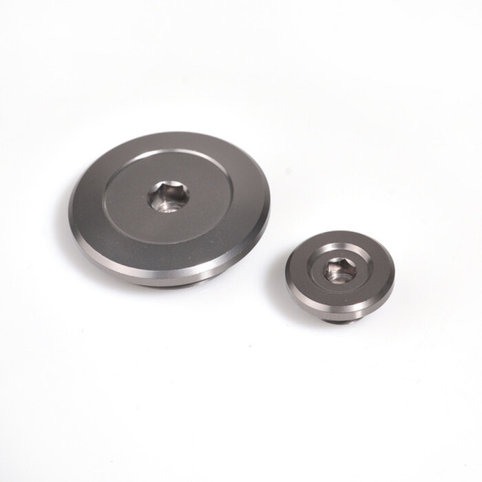 RFX RFX Pro Satz Zündungseinstellstopfen (Mineralgrau) - Yamaha YZF25/YZF450