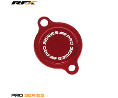 RFX RFX Pro Ölfilterdeckel (Rot) - Kawasaki KXF250