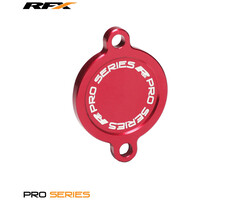RFX RFX Pro Ölfilterdeckel (Rot) - Kawasaki KXF450