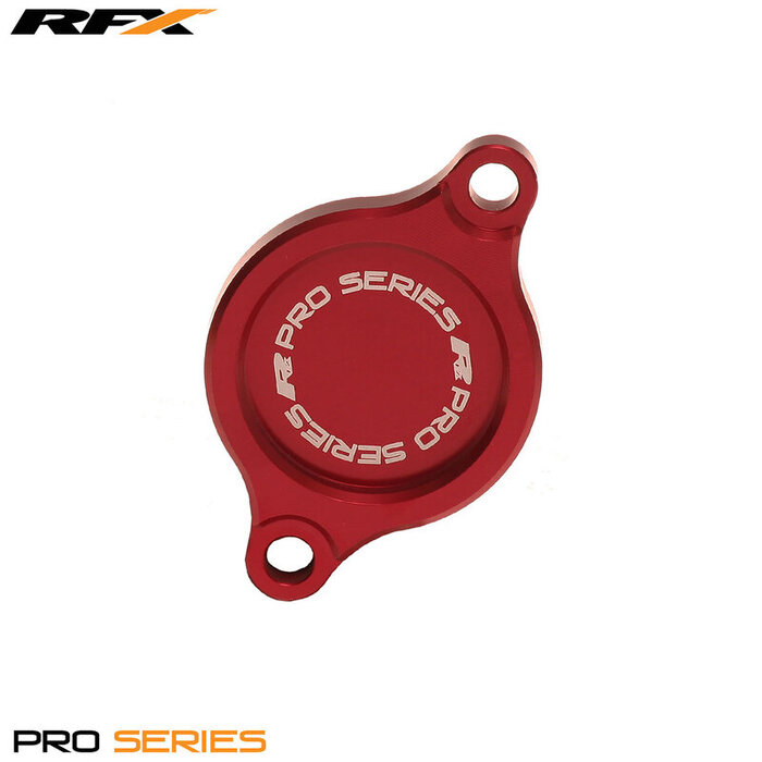 RFX RFX Pro Ölfilterdeckel (Rot) - Suzuki RMZ250/450