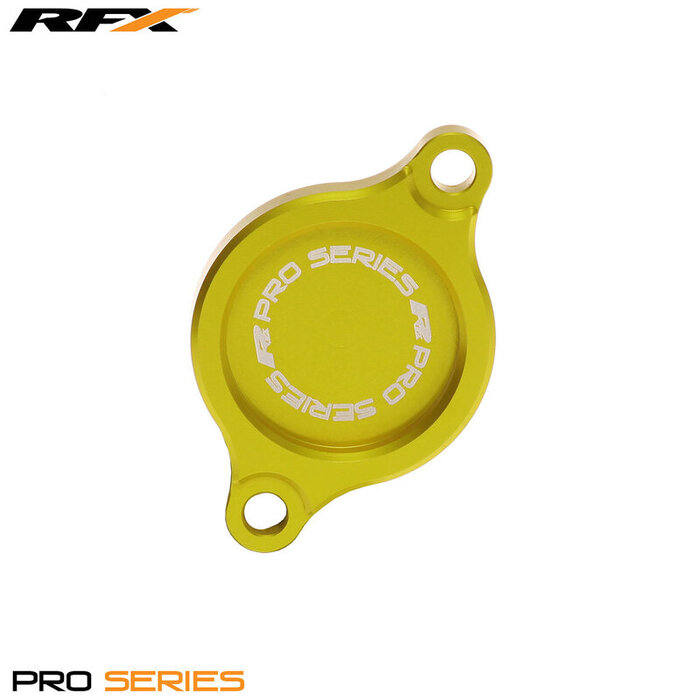 RFX RFX Pro Ölfilterdeckel (Gelb) - Suzuki RMZ250/450