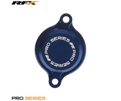 RFX RFX Pro Ölfilterdeckel (Blau)- Yamaha YZF25/YZF450