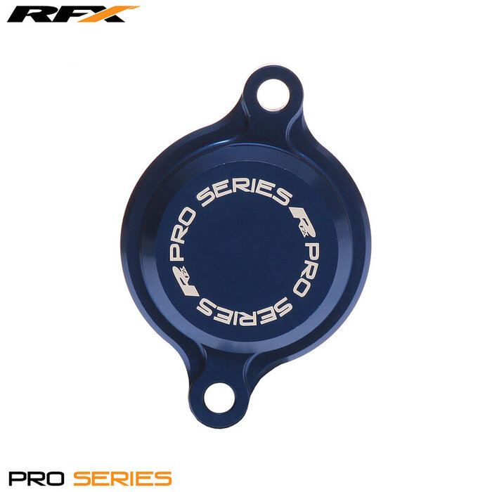 RFX RFX Pro Ölfilterdeckel (Blau)- Yamaha YZF25/YZF450