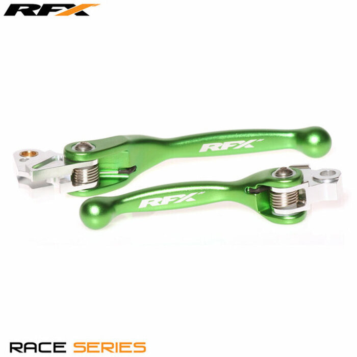 RFX RFX Race Geschmiedeter flexibler Hebelsatz (Grün) - Kawasaki KXF450