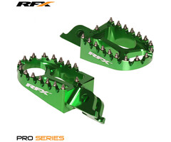 RFX RFX Pro Fußrasten (Grün) - Kawasaki KXF250/450
